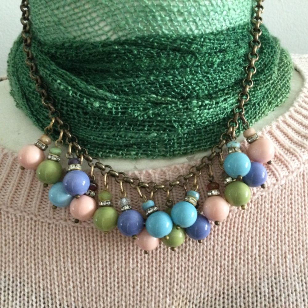 New Years Eve Bubbles Necklace …handmade - Picture 4 of 9